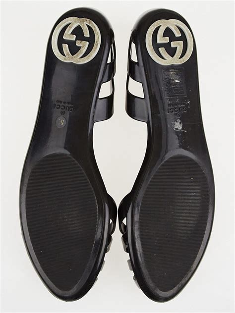 gucci sandals plastic|gucci marola jelly sandals.